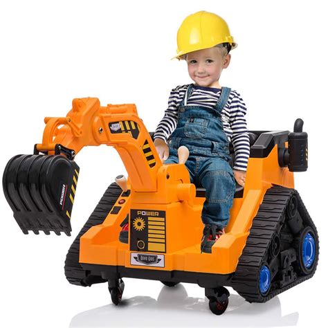 kids video mini excavator|big kids ride on excavator.